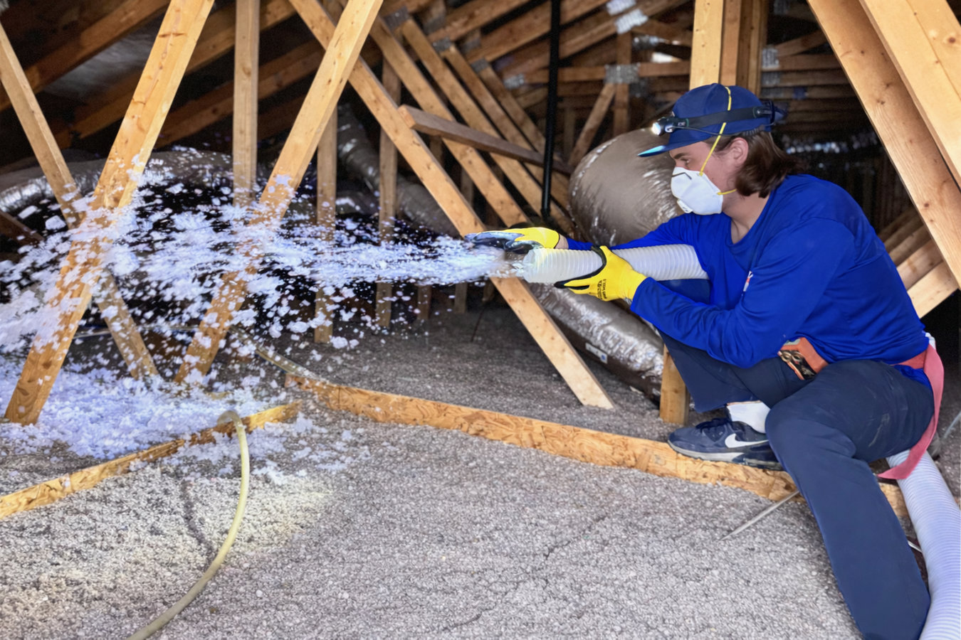 Attic insulation in Moses Lake, WA